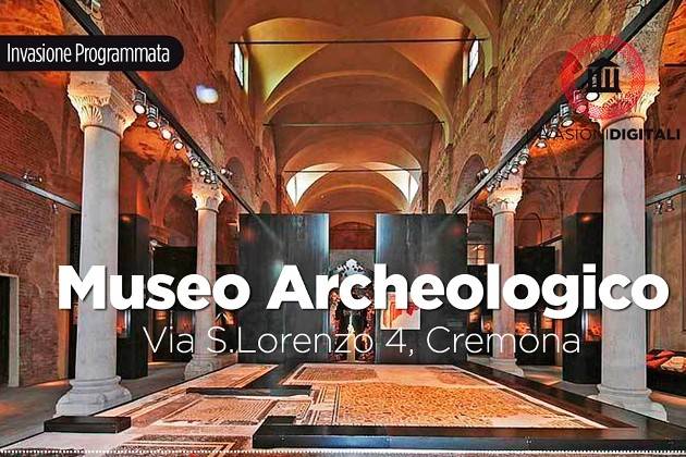 Cremona, ‘Invasioni digitali’ al Museo Archeologico di San Lorenzo