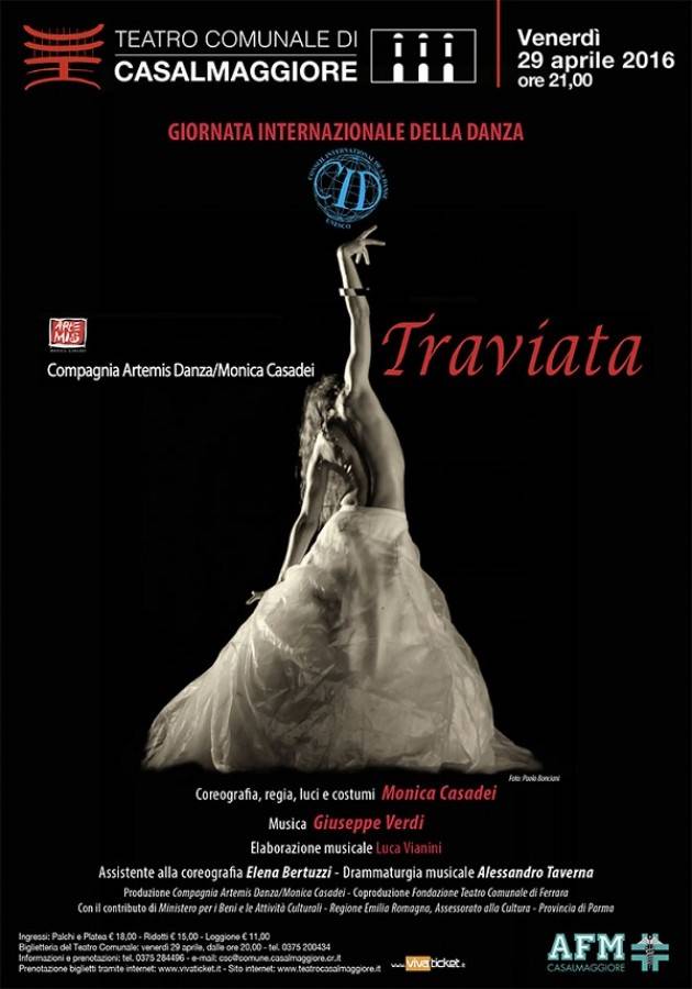 La Traviata - Teatro Comunale Casalmaggiore Venerdì 29 aprile – ore 21.00