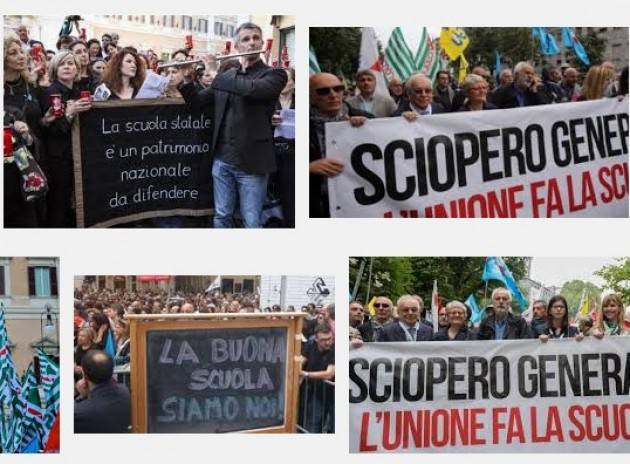 Istruzione Scuola, il 23 maggio è sciopero generale