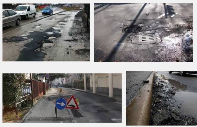 Riparazione strade . Era Ora di Enrico Villa (Crema)