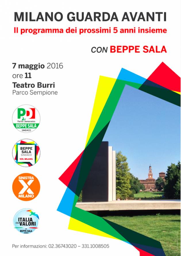 Milano - 7 maggio ore 11.00: Milano guarda avanti