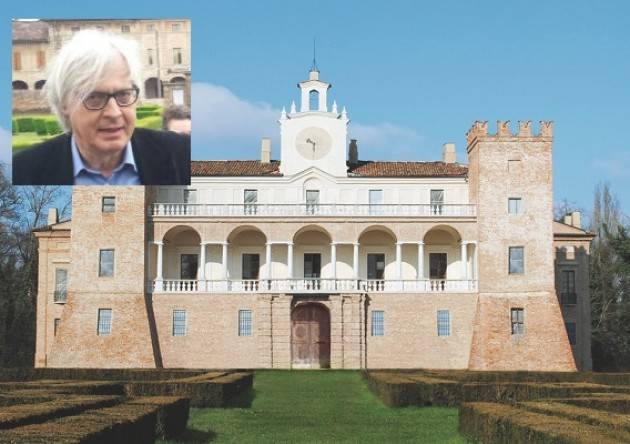 Vittorio Sgarbi a Villa Medici del Vascello di San Giovanni in Croce