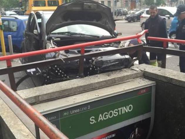 Milano - Incidente in Papiniano: Sette feriti