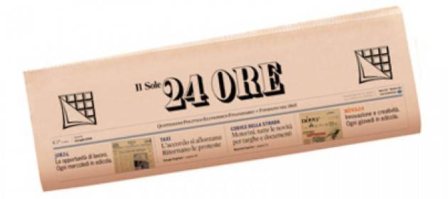 150 anni de - Il Sole 24 Ore: dichiarazione di Carlo Sangalli