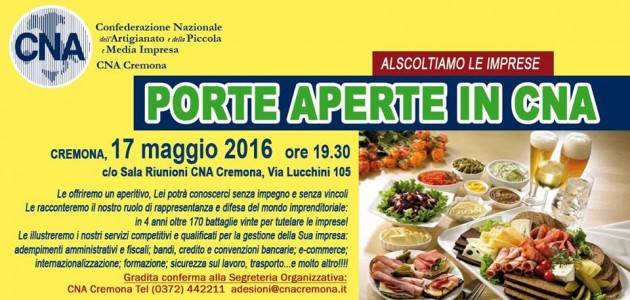 Cremona Porte aperte in CNA, ascoltiamo le imprese.