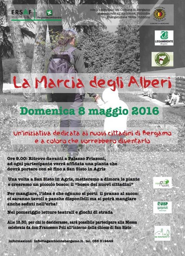 Bergamo - La marcia degli alberi 