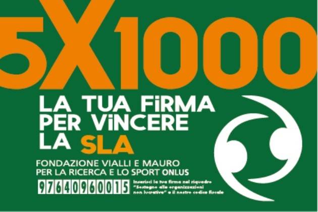 Fondazione Vialli e Mauro: ‘Il tuo 5×1000 per aiutare la ricerca contro la SLA’