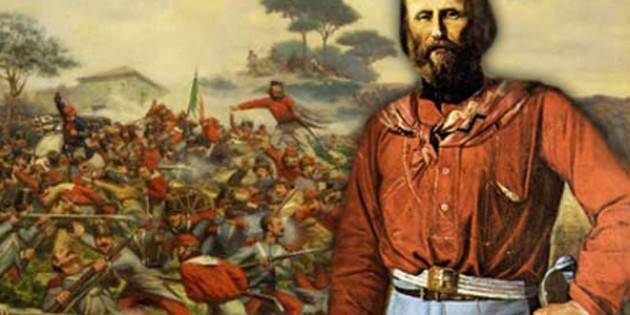 Garibaldi sbarca con i Mille a Marsala