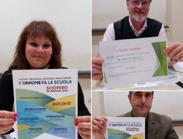 Scuola Confermato anche a Cremona lo sciopero per il contratto venerdì 20 maggio