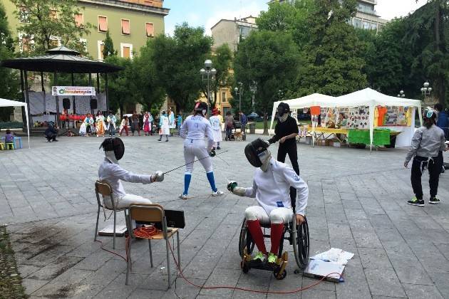 Cremona, chiusura di ‘Diversamente Uguali’ di Agropolis tra scherma e danza