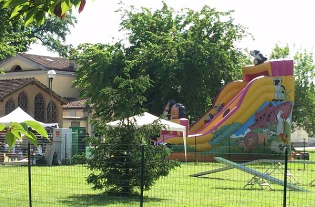 Cremona Porta Mosa Galimberti inaugura il parco giochi donato dal Kiwanis Monteverdi onlus