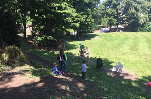 Cremona Porta Mosa Galimberti inaugura il parco giochi donato dal Kiwanis Monteverdi onlus