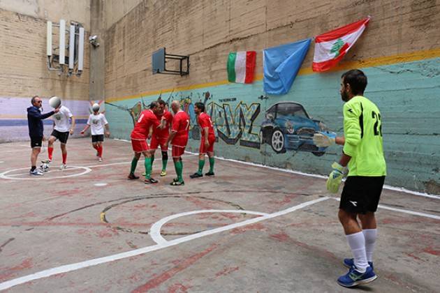 Uisp Sport e solidarietà  in Libano, a pochi chilometri da Beirut. 