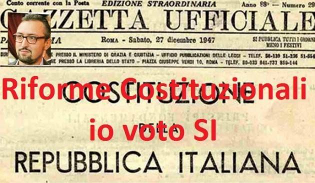 Referendum Costituzione Ecco perché voterò SI di Matteo Piloni