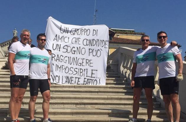 I canoisti partiti da Cremona sono arrivati a Chioggia ‘Per amore del Po’