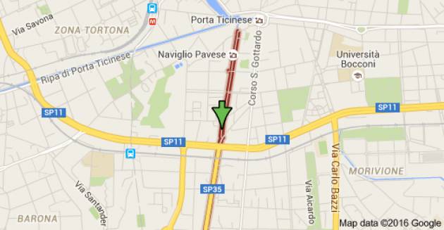 Milano -  Via Ascanio Sforza torna pedonale per l’estate