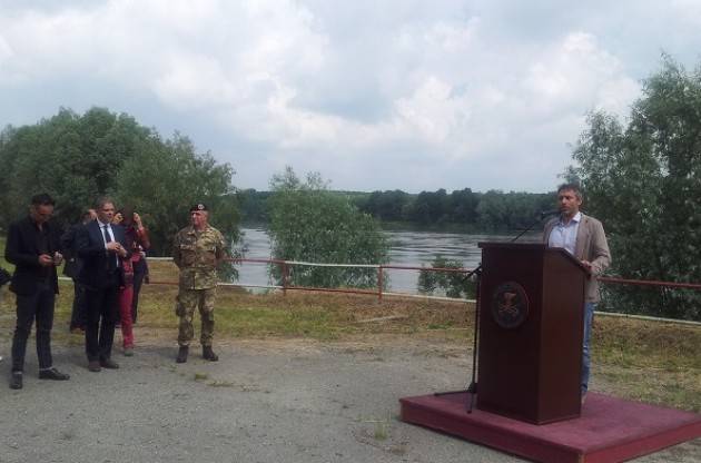 Pedalando un Po:  l'assessore Virgilio all'evento organizzato a Piacenza