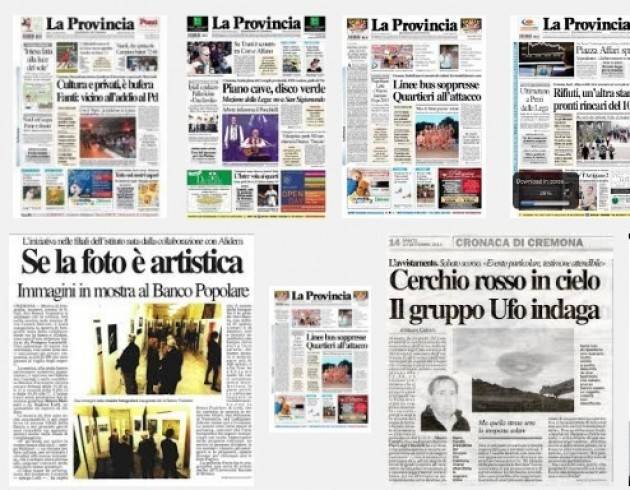 Il giornale ‘La Provincia’ si rinnova. Ma la scelta comporta la perdita di 11 posti di lavoro di Gian Carlo Storti