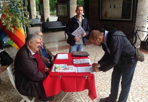 Anche Sel di Cremona raccoglie firme per il NO alla Riforma Boschi