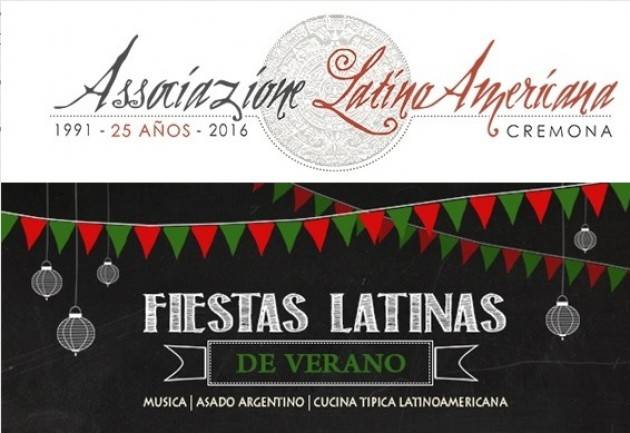 Gli Eventi di Giugno 2016 dell’ Ass. Latinoamericana di Cremona