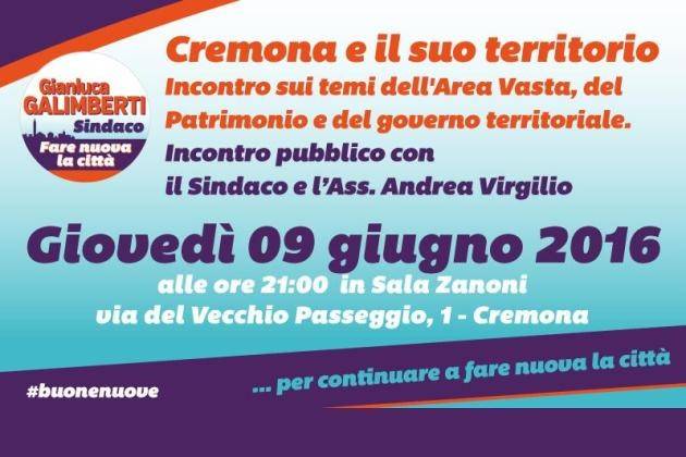 Cremona, Fare Nuova la Città: giovedì sera incontro con Galimberti e Virgilio