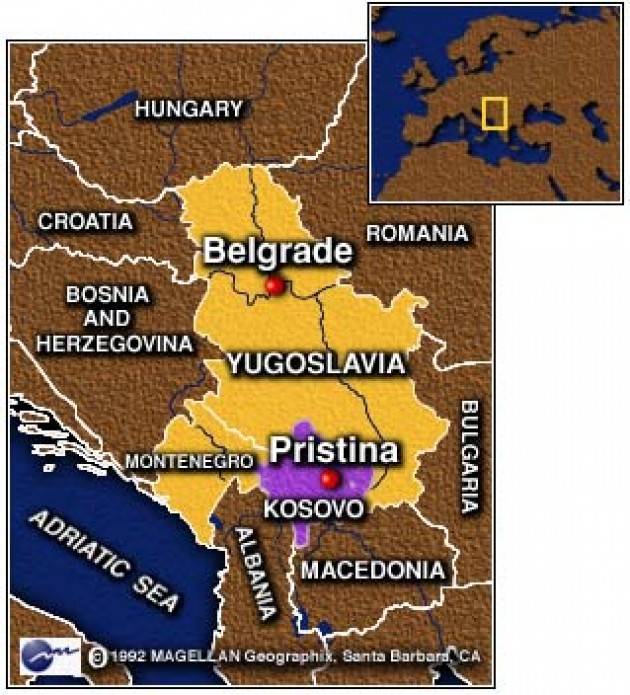 Accadde Oggi 9 giugno1999 Guerra del Kosovo: la Juoslavia e la NATO siglano pace