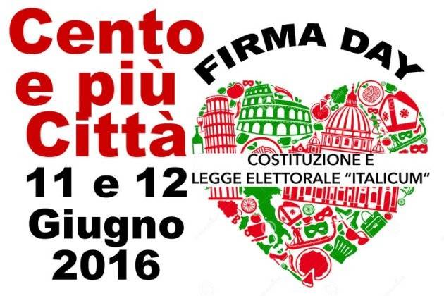 Crema, nel weekend i Firma Days: mobilitazione di raccolta firme sui referendum