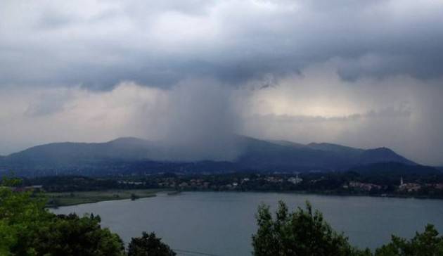 Ecco la bomba d'acqua che ieri ha attraversato la Brianza