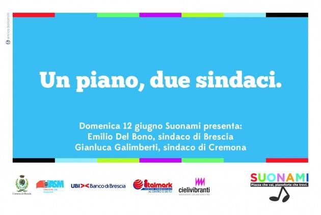 Brescia Un piano, due sindaci Del Bono e Galimberti in concerto