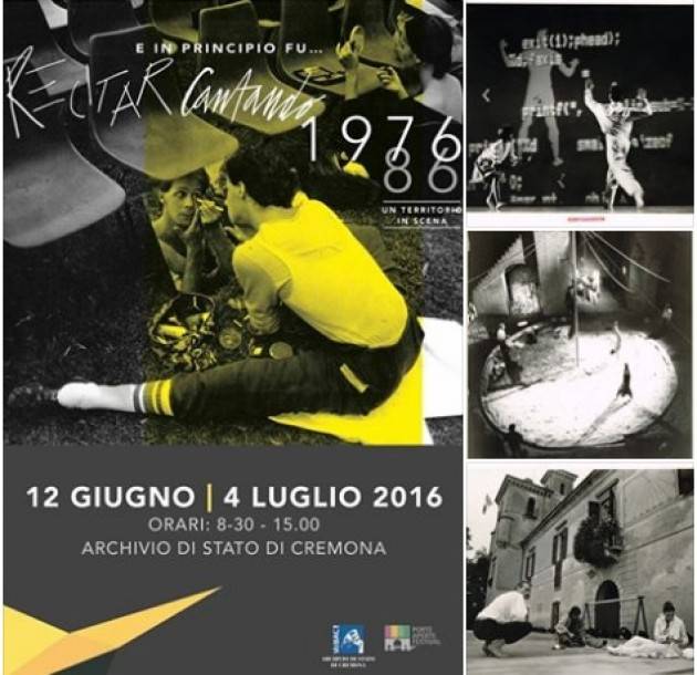 Cremona Si apre la mostra che ricorda il 40° anniversario del Recitarcantando