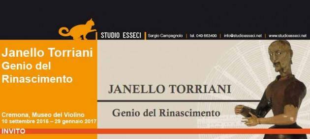 A Milano presentazione della mostra Janello Torriani Genio del Rinascimento