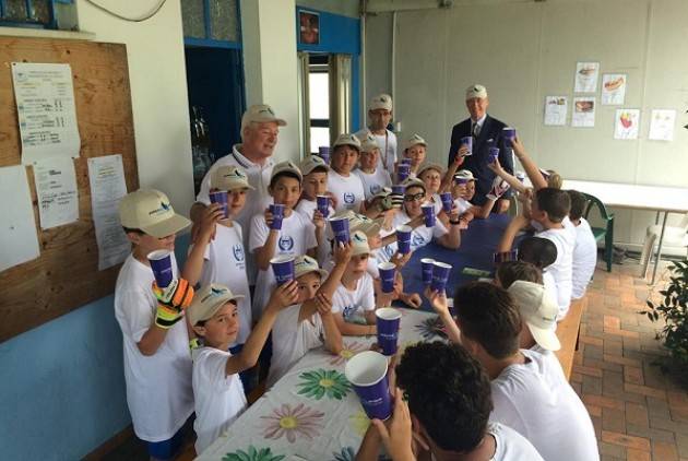 Manifestazione dell’Ostiano Football Camp. Padania acque a fianco dello sport.