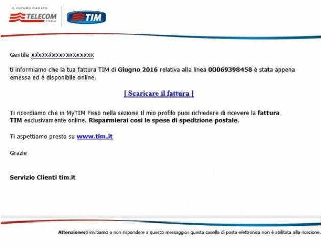 SCARICA FATTURE TIM FISSO