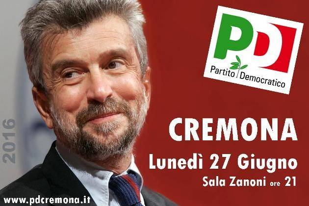 Cremona, incontro pubblico su lavoro e pensioni con il PD e l’on. Cesare Damiano