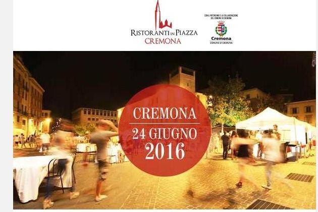 Cremona, venerdì la cena sotto le stelle dei Ristoranti in Piazza Stradivari