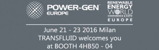  Milano - POWER-GEN Europe & Renewable Energy World Europe 2016