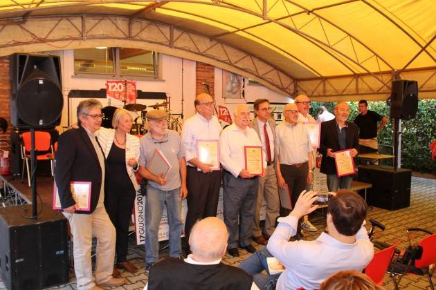 Lodi  Il Segretario Cgil  Franco Stasi ‘premia’ i sui predecessori nel 120° anniversario della fondazione della Cgil