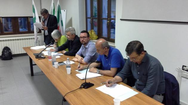 Un successo l'incontro con Cesare Damiano (Pd)  a Cremona che si confronta con Lattuada (Cgil),Domaneschi (Cisl) e Margaritella (Uil)