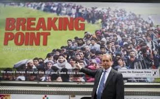 Pianeta migranti. Brexit, un modo europeo per liberarsi dei rifugiati?
