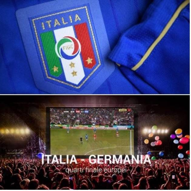 La Pro Loco di Casalmaggiore invita a vedere la partita Italia-Germania