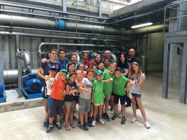 Cremona Padania Acque ha accompagnato bambini  del Grest 2016 nell’emozionante viaggio dell’acqua
