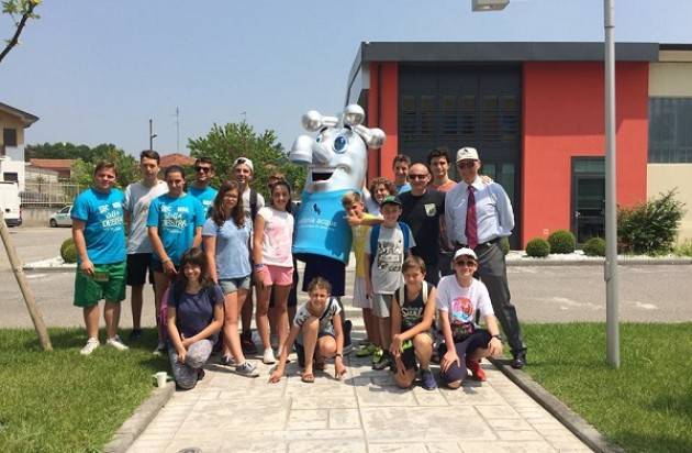 Cremona Padania Acque ha accompagnato bambini  del Grest 2016 nell’emozionante viaggio dell’acqua