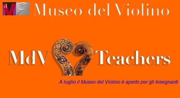 MDV Cremona A luglio il Museo del Violino è aperto per gli Insegnanti