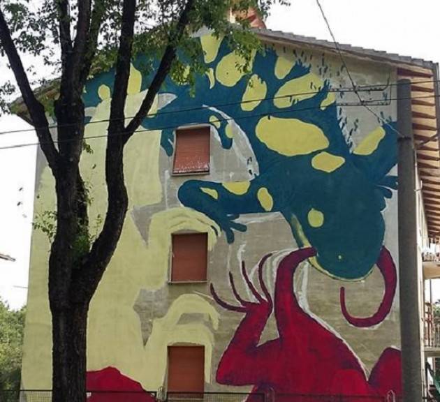 Cremona Graffiti e bonifica case Via Giuseppina di Andrea Virgilio