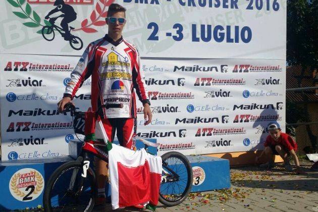 BMX Action Cremona, Sciortino tricolore! Prova maiuscola agli Italiani di Varese