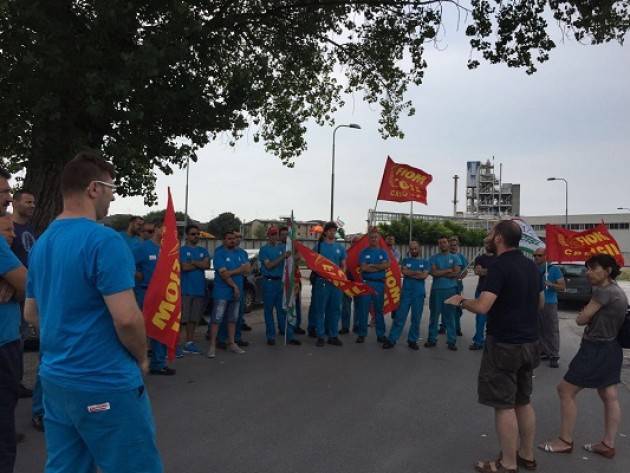 Cremona I lavoratori della Maschio (ex Feraboli) in sciopero di solidarietà con i colleghi di Reggio Emilia