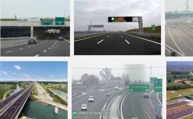 A35 Brebemi: percorribili le nuove corsie della Tangenziale Sud di Brescia
