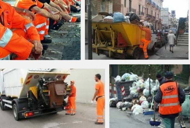 Raccolta Rifiuti. Rimane lo sciopero di due giorni 13-14 luglio dipendenti aziende private