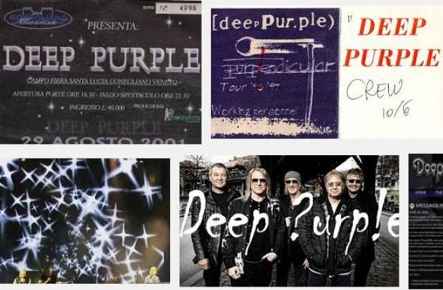 Le leggende del Rock ‘DEEP PURPLE ‘ all’Arena Campo di Marte ( Brescia) il 13 luglio