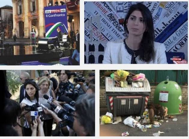 Aduc Roma Capitale e rifiuti. La Raggi non faccia la furbetta